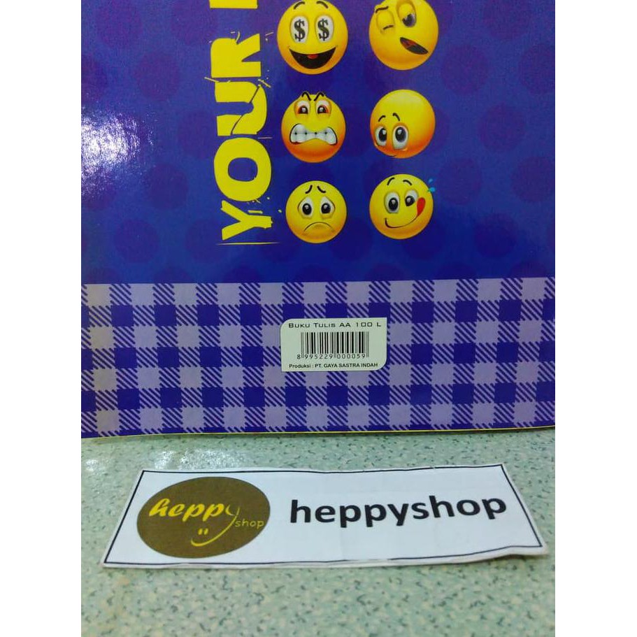 

BARU Buku Tulis 100 Lembar