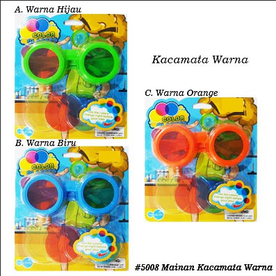 #5008 Mainan Kacamata Warna / Kacamata Renang