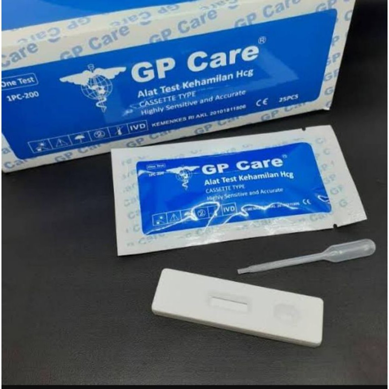 Alat test kehamilan GP Care - GP Care CASSETTE TYPE - HCG - testpack GP care