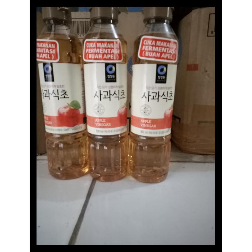 

Cuka Apel Korea ( Apple Vinegar ) Daesang 500 Ml Free Ongkir