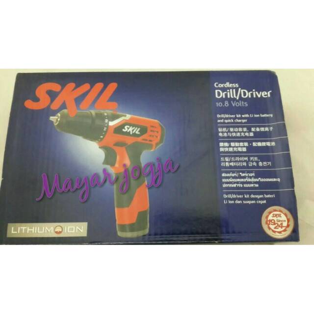 Skil 2412 Cordless Drill/ Bor Baterai Skil 2412