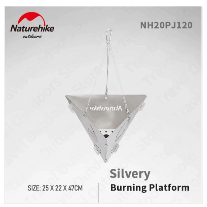 TRIANGLE BURNING PEMBAKAR KAYU GANTUNG NATUREHIKE NH20PJ120 [G4]
