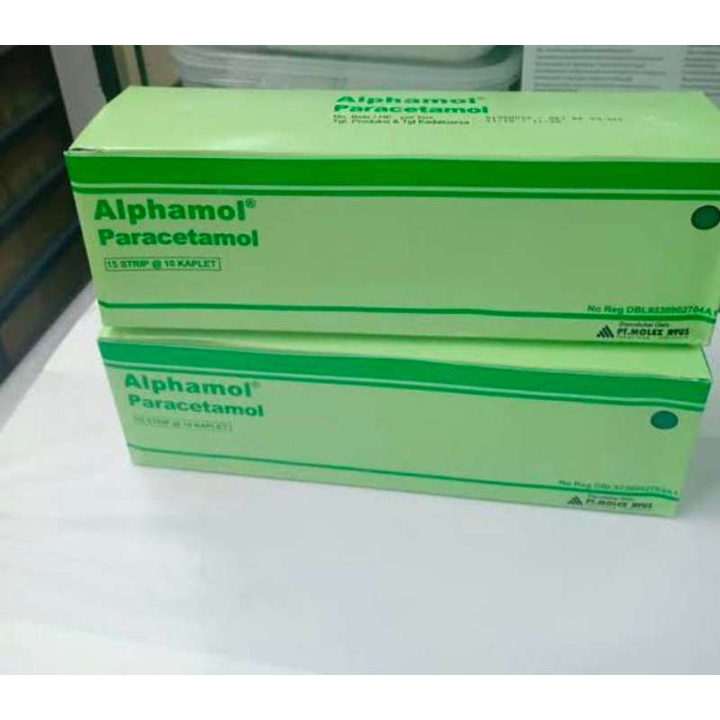 alphamol box 15 strip