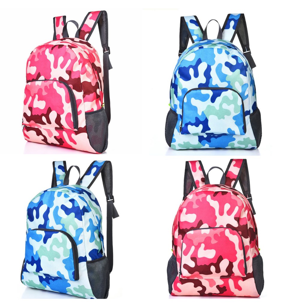 TAS  Ransel Lipat Folding Travel Bag Korea Punggung Backpack LORENG