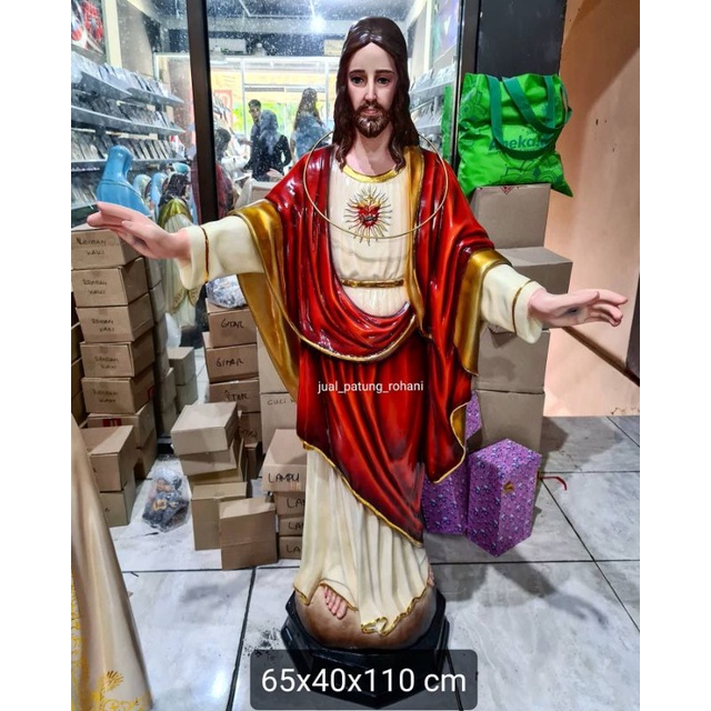 Patung Yesus Memberkati 100 cm