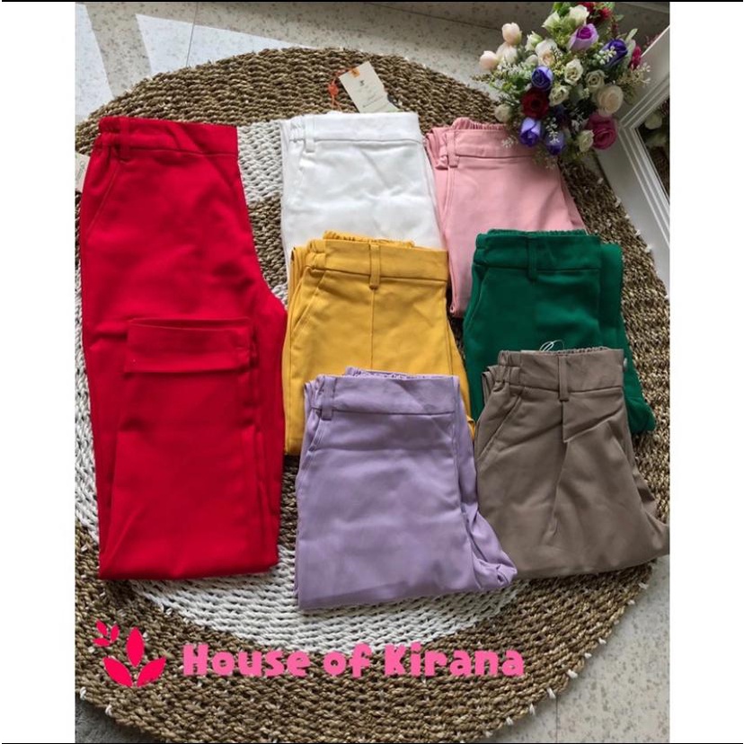 CELANA FAUZIRA COTTON | FAUZIRA PANTS | CELANA WANITA | CELANA KERJA WANITA