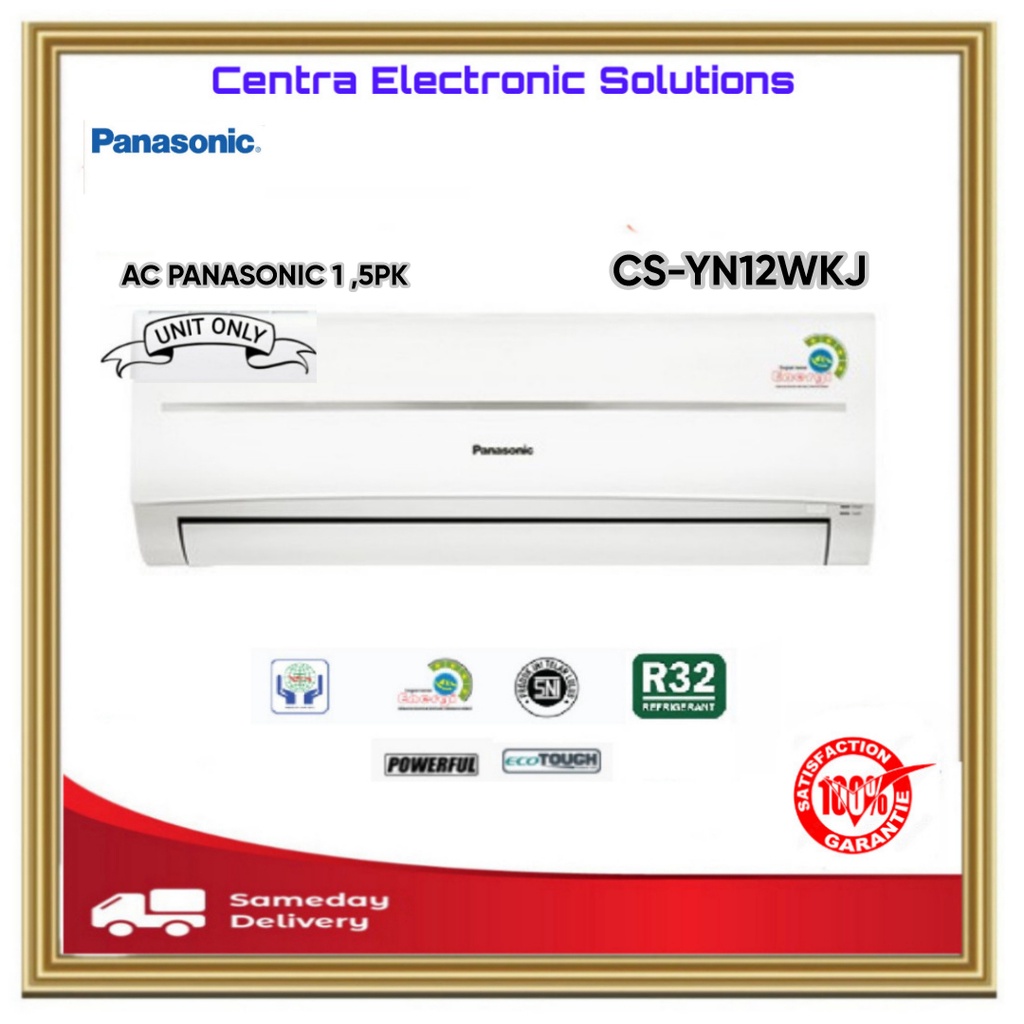Ac Panasonic CSYN12WKJ CSYN12 AKJ Ac Split 1,5PK Standard Series-Unit Only