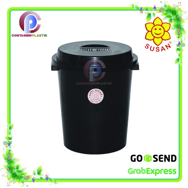 Tong Air Besar/Timba + Tutup/ Ember Plastik 60-SUSAN