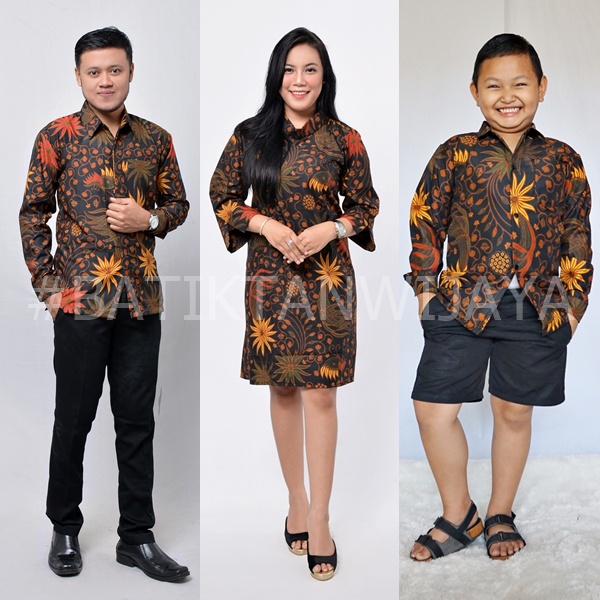 ATASAN BATIK KELUARGA /BATIK COUPLE KELUARGA MODEL BLOUSE /BATIK COUPLE TUNIK/BATIK FAMILY SET