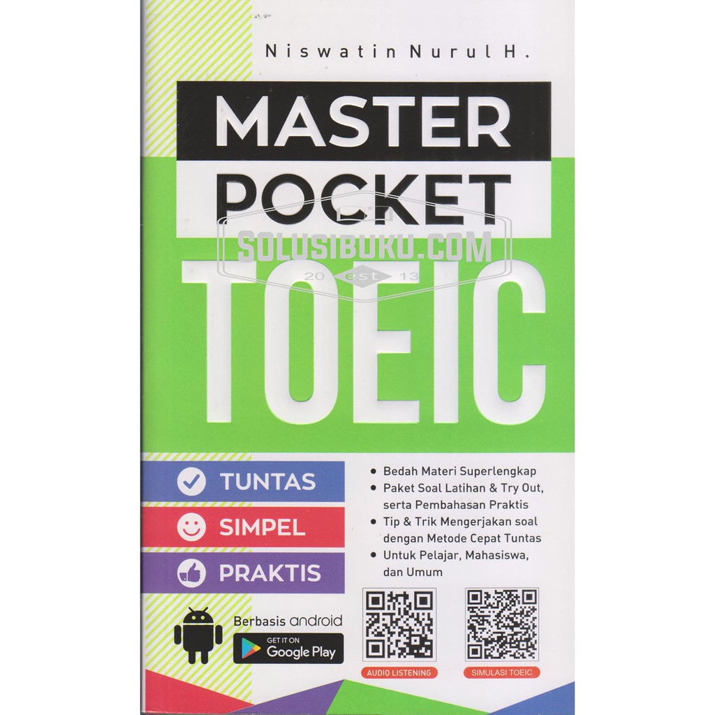 Master Pocket Toeic Shopee Indonesia