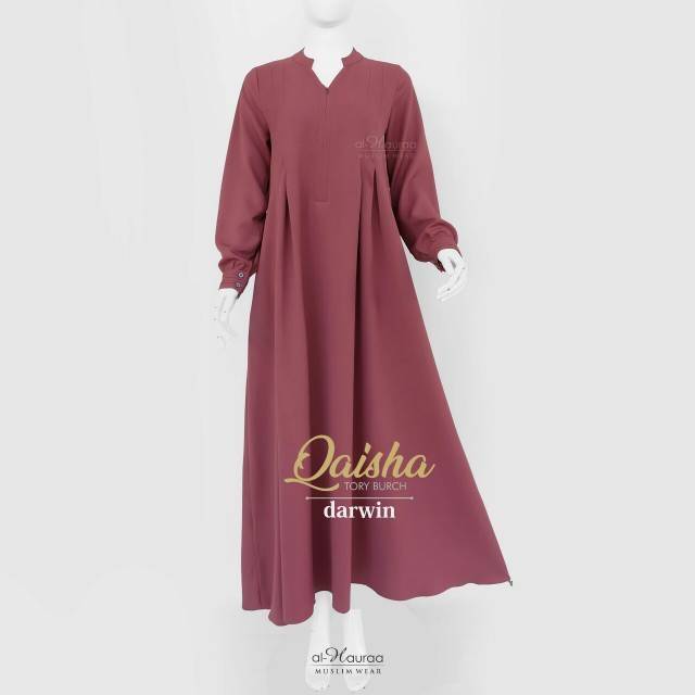 Gamis polos Qaisha Al Hauraa