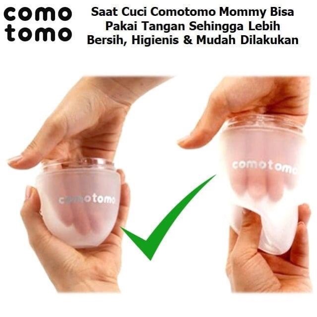 COMOTOMO PINK 250ML TWIN PACK BOTTLE  - botol susu bayi | comotomo