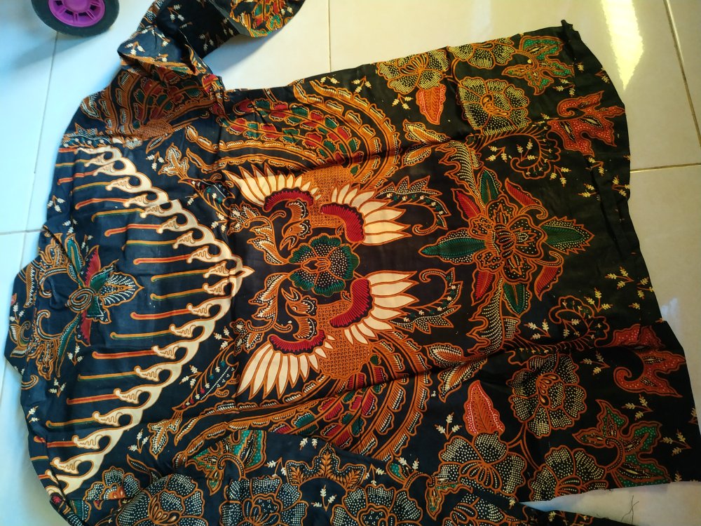 Bisa Pisah Batik Couple Keluarga Sania Ruffle Ori Ndoro Jowi Termurah Kupu Kuning