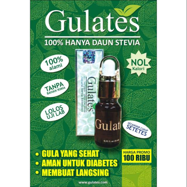 

Gulates Gula Sehat pengganti gula untuk penderita diabetes