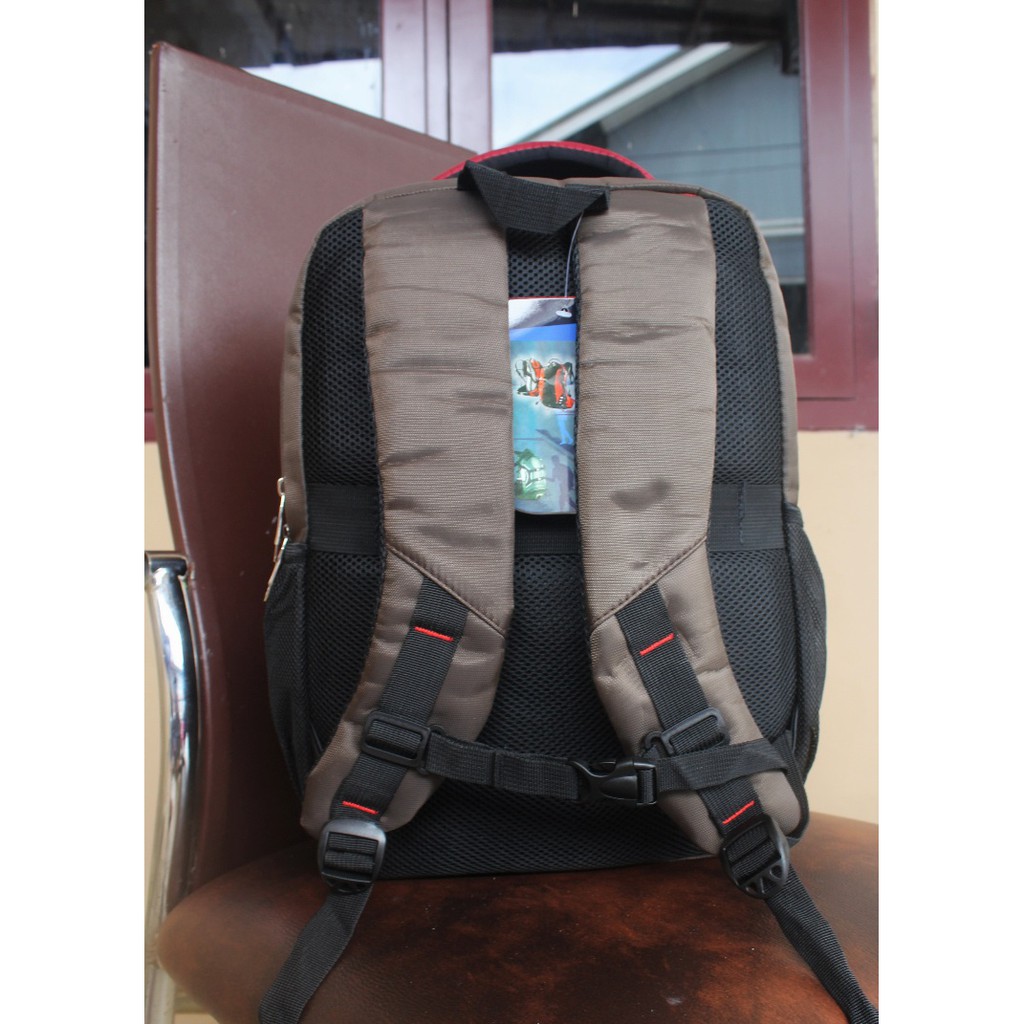 Tas Backpack Ransel Laptop Tas Sekolah Tas Kerja Tas laptop Ransel Sekolah Pria Polo JUST