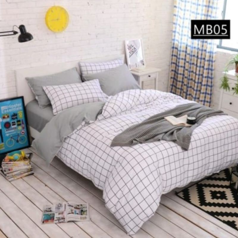 Bedcaver Selimut  Custom Two Tone Caver premium katun Jepang dispes aestetic