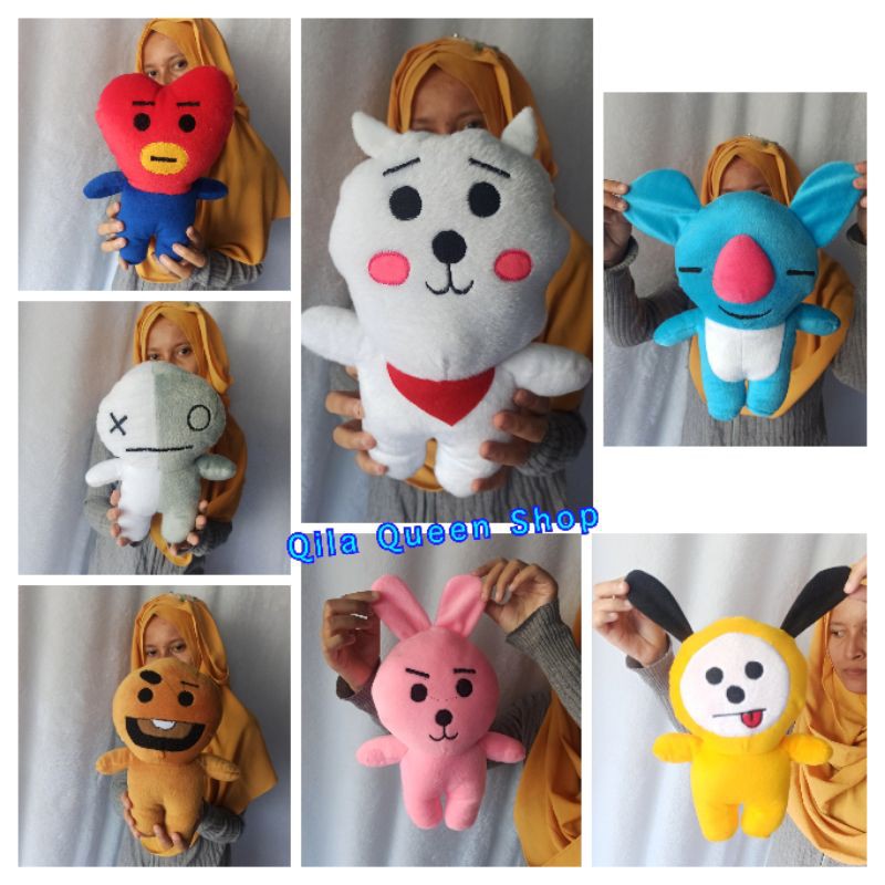 Boneka KOREA S Unofficial Tata, LOVE dan lainnya