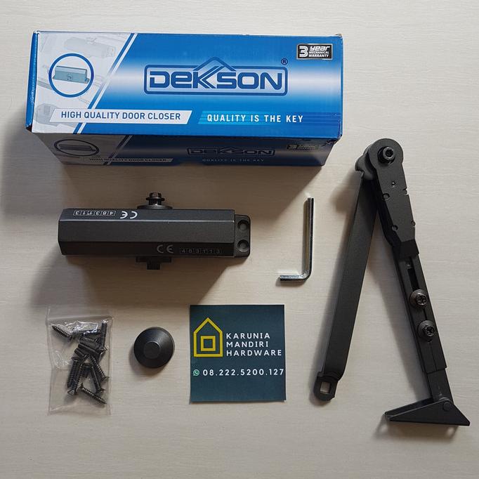 

Door Closer Dcl 300 Ho Hold Open Brown Coklat Dekkson Dekson Deckson New