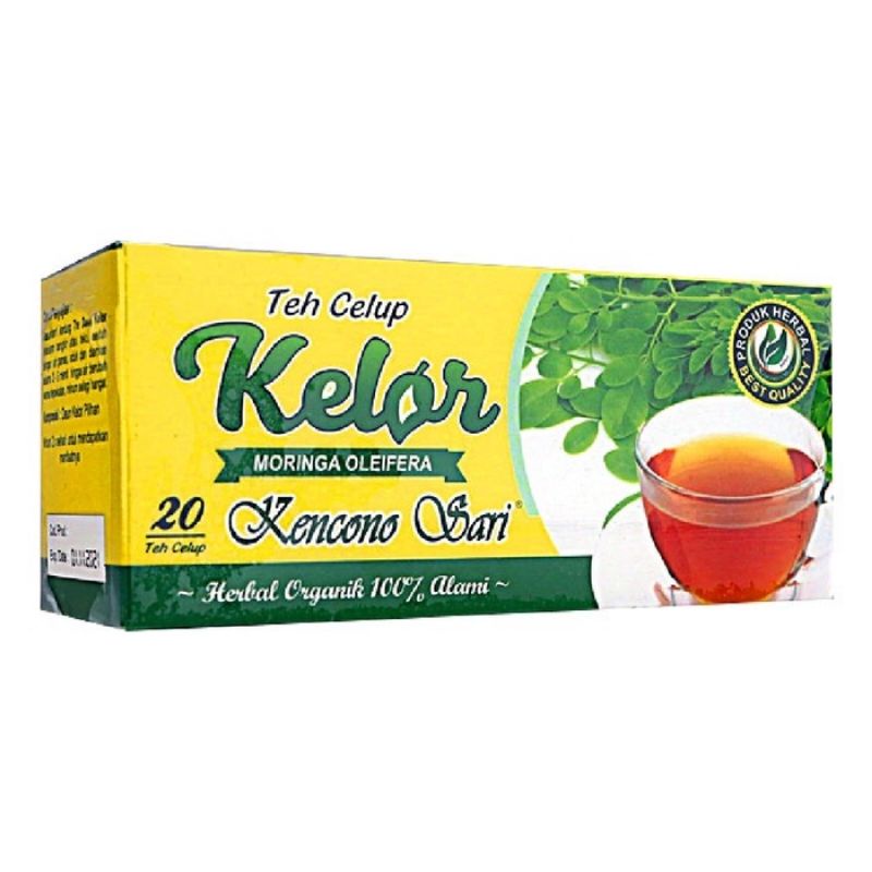 Teh Celup Daun Kelor - Jati Cina Kencono Sari