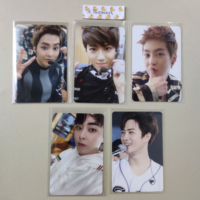 EXO Xiumin Suho Mama A B DFTF Exordium Mask Photocard PC