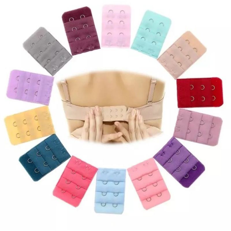 Jual Pengait Tali BH 2 Baris Bra Extension Sambungan Tali BH Shopee