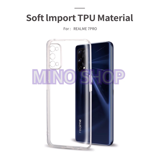 SOFTCASE TRANSPARAN REALME 7 PRO PREMIUM CLEAR SOFT CASE