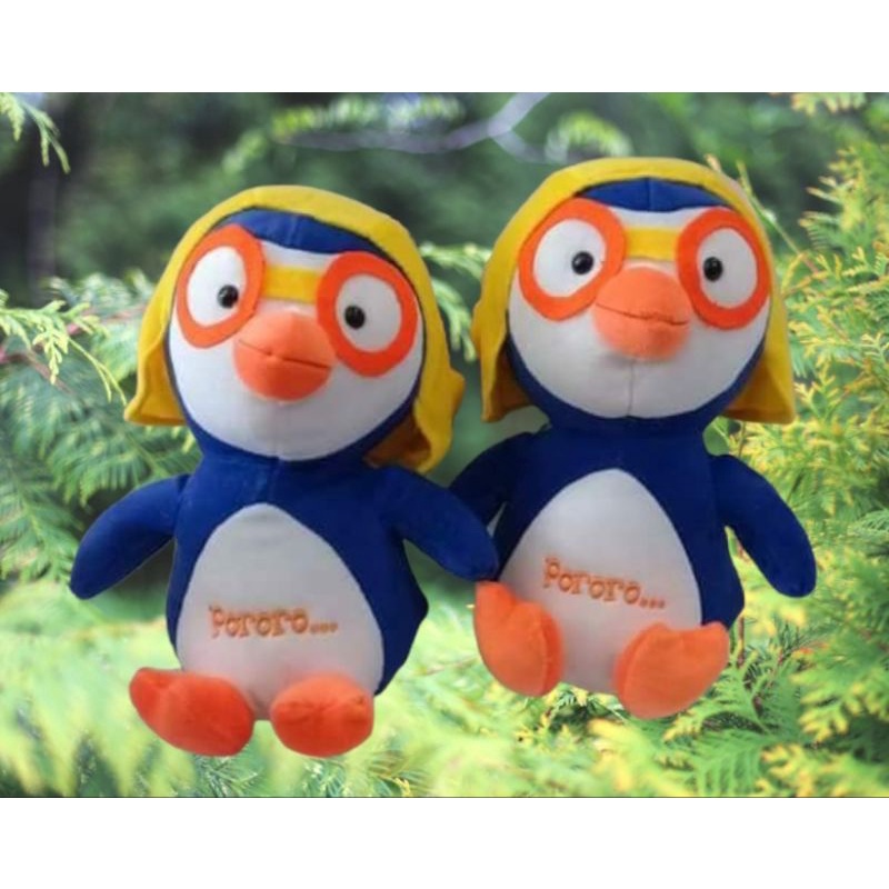 Boneka &quot; PORORO &quot; size  &quot;&quot; M &quot;&quot; tinggi 30 cm