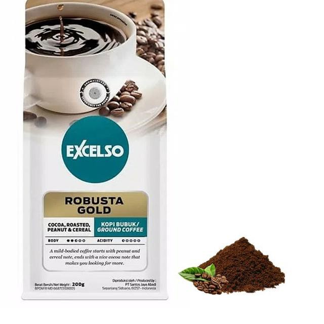 

SH5♜ Excelso kopi Robusta Gold 200gr Kirim Langsung