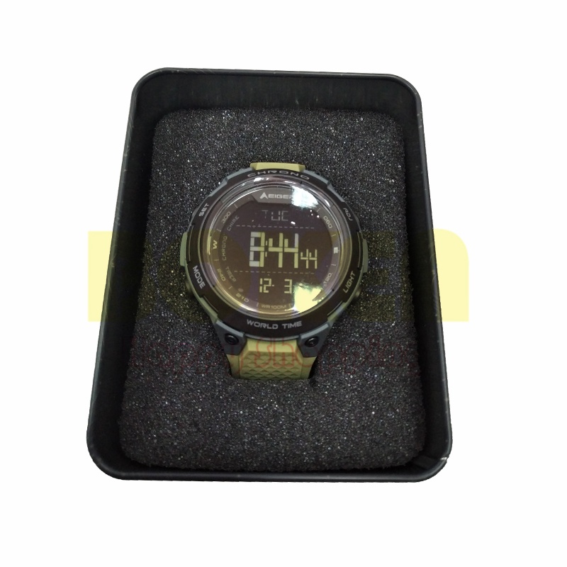 Jam Tangan Digital Pria Eiger1989 910005089 Helicon Adventure Watch Olive