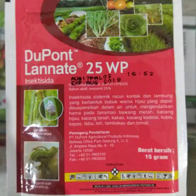 Insektisida Pembunuh Hama Lannate 25WP - 15 gram