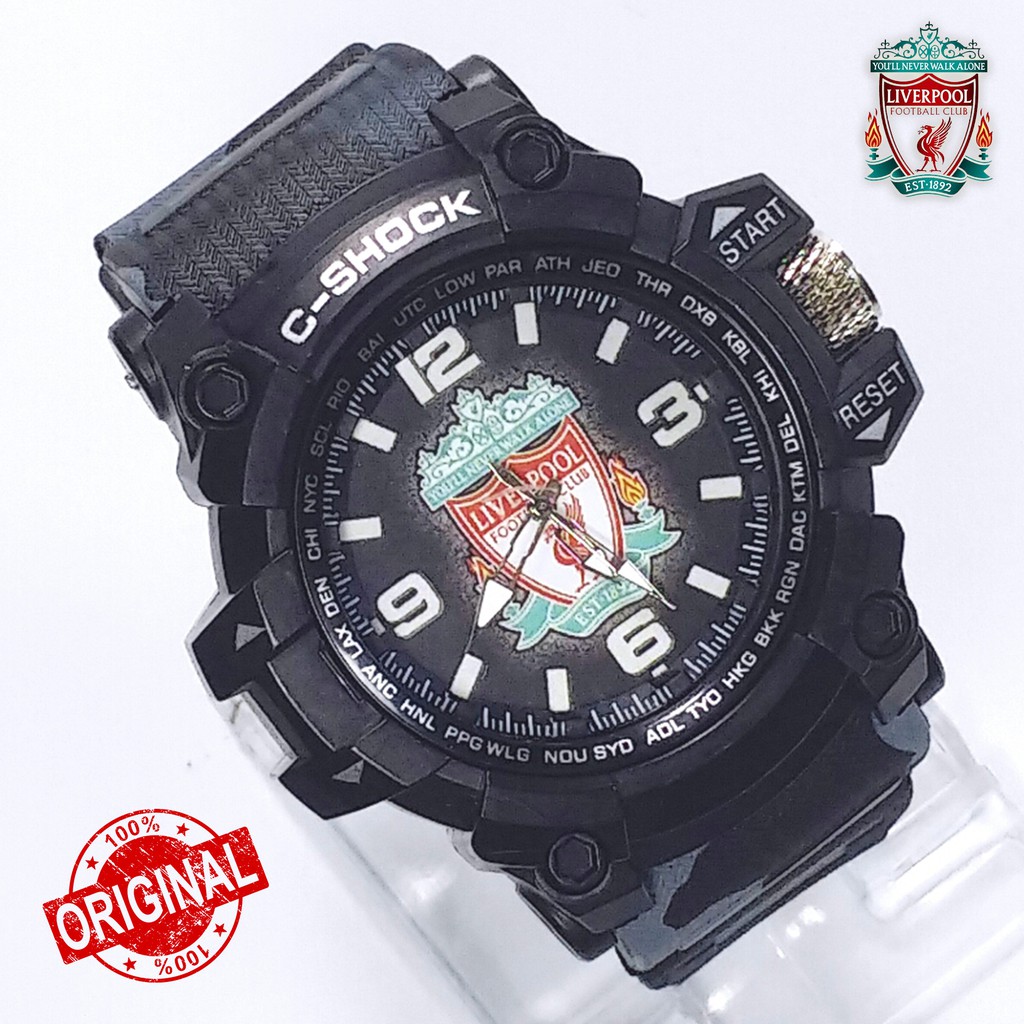 [SPECIAL EDITION] Jam Tangan Liverpool Army Hitam