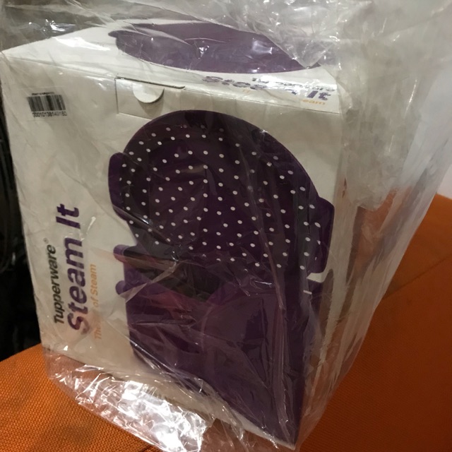 MURAH STEAM IT TUPPERWARE 3 TUMPUK UNGU