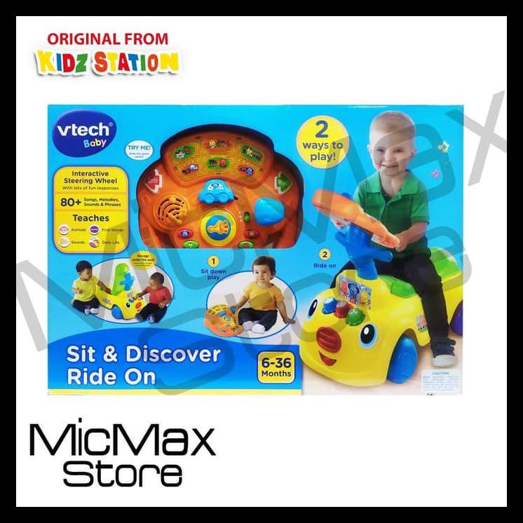 vtech sit and discover ride on