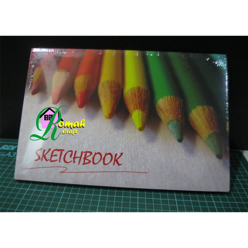 

sketchbook kiky A4-50 SHT POLAS/buku sketsa-sket [Termurah]