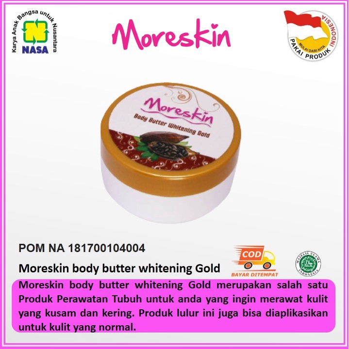 Moreskin Lulur NASA (BWHITE)