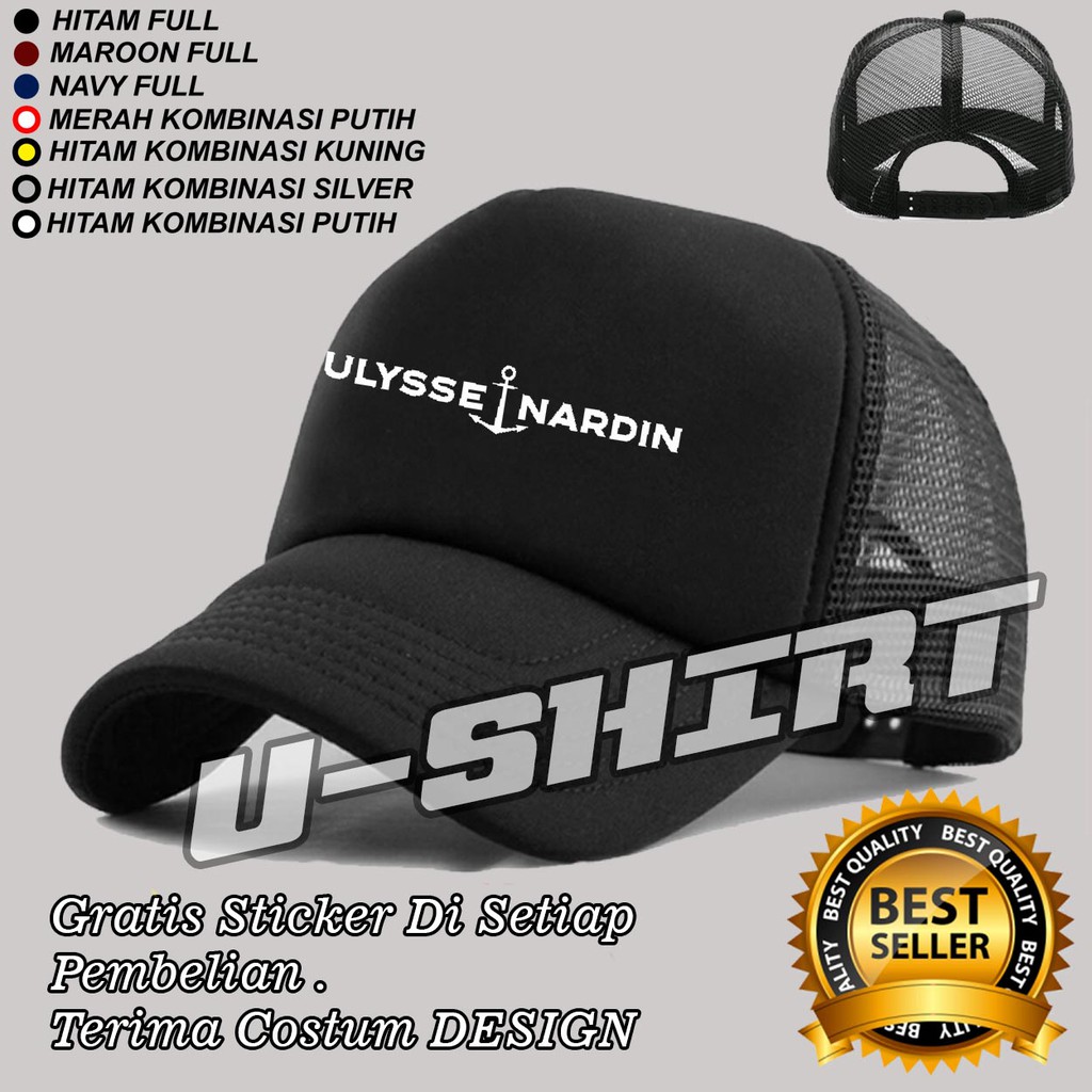 Topi Trucker Jaring ULYSSE NARDIN Murah Keren pria&wanita U-SHIRT