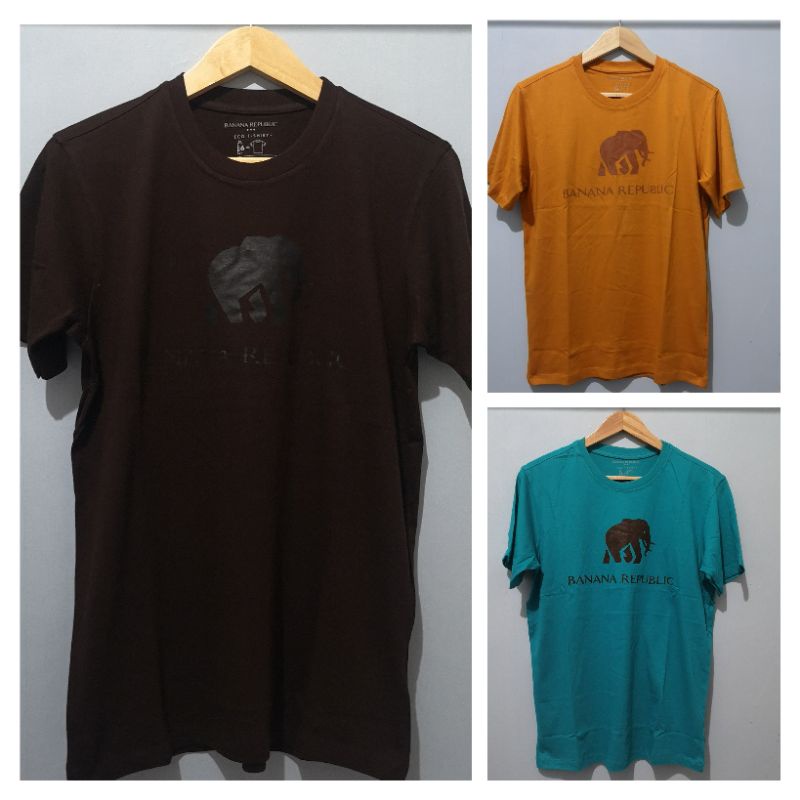 Kaos Pria - Baju cowok keren Banana Republic original branded