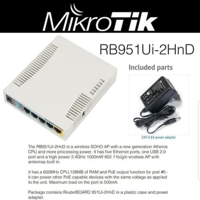 Mikrotik RB951ui-2Hnd rb951ui RB951