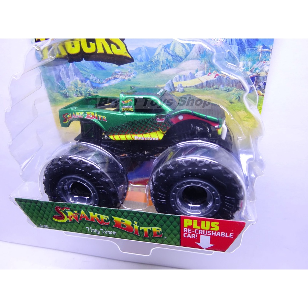 Hot Wheels Monster Trucks Snake Bite Vinny Venom