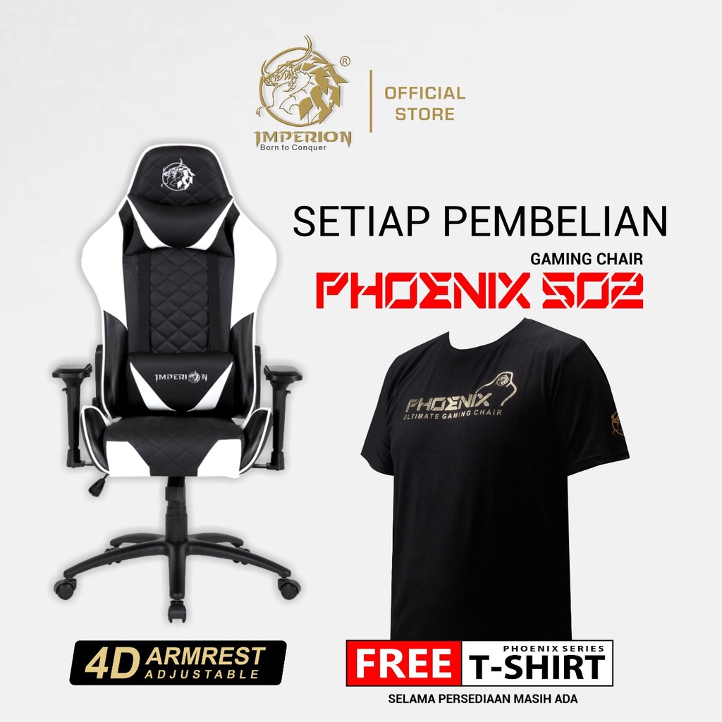 Kursi Gaming Imperion Phoenix 502 Professional Gaming Chair