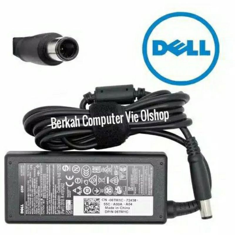 Adaptor Dell Latitude E4200 E4300 E5400 E6400 D400 D800 D500 X300 19.5V-3.34A 65W