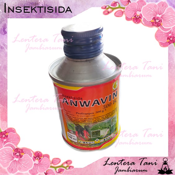 Insektisida Anwavin 100 ml pembasmi hama ulat pada tanaman cabai
