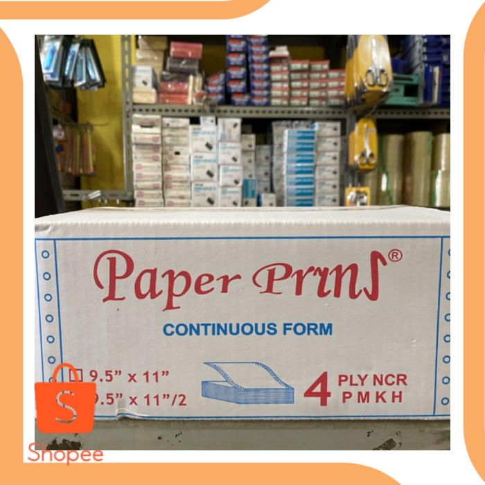 

Continous form 4 ply 95x112 paperprins tools 6Zept21