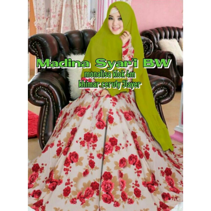 Gamis Syari Madina BW Jumbo