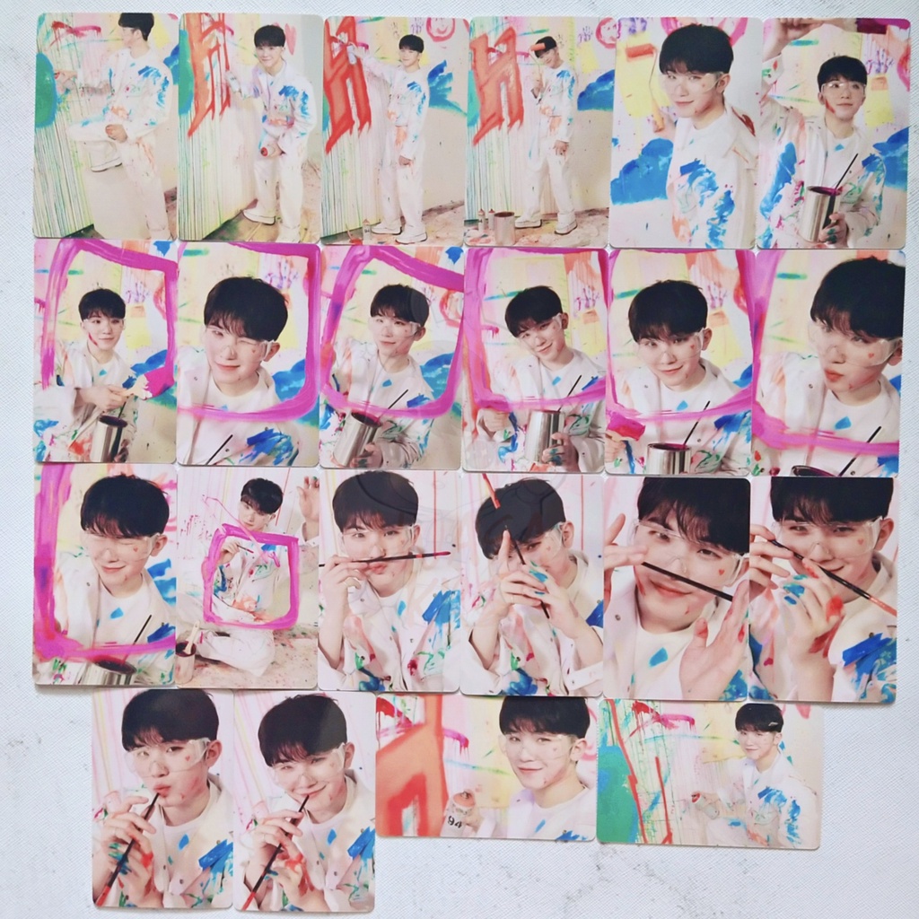 (READY) SEVENTEEN - FACE THE SUN CARAT VER PHOTOCARD WOOZI