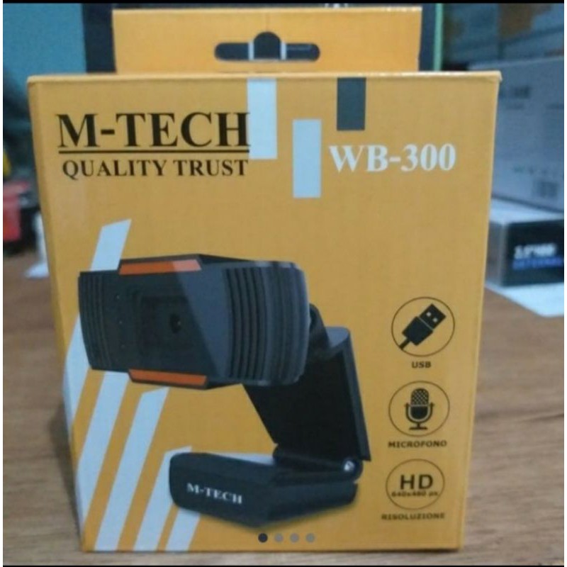 Webcam M-TECH WB300/USB webcam M-TECH 1080HD WB300