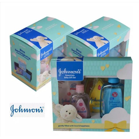 Johnson's Essentials Baby Gift Set Paket Kado Kelahiran Bayi