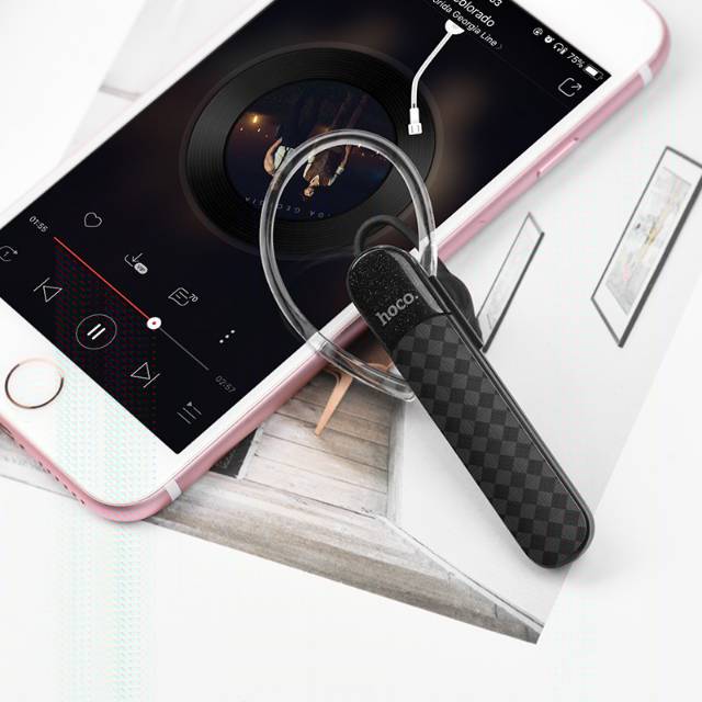 HOCO Elegant Bluetooth Headset - E25 - Black