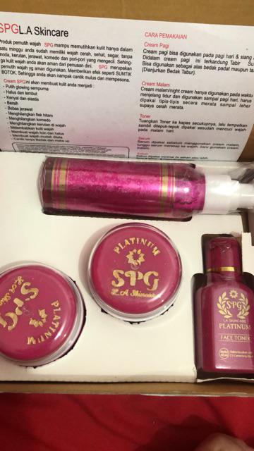 SPG PLATINUM SKINCARE (BISA COD) cream pemutih wajah