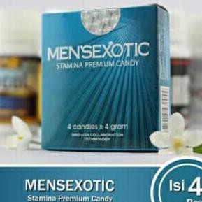 Permen Stamina Mensexotic Isi 4 Permen Lunak